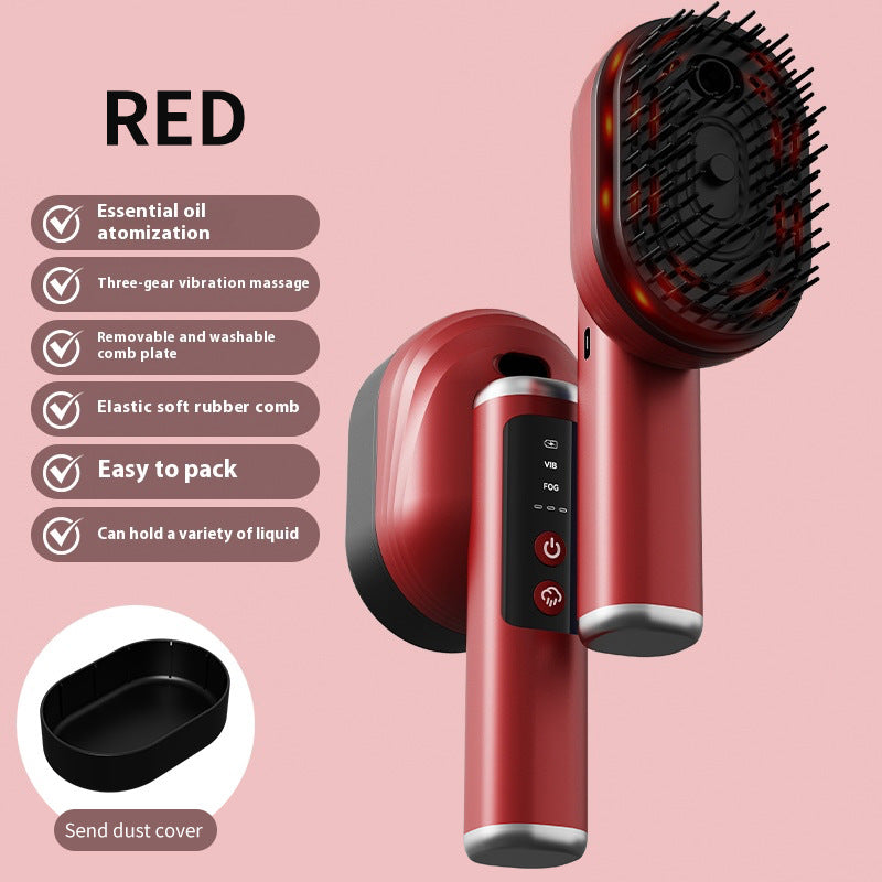 Electric Scalp Massager Comb – Hair Growth Brush