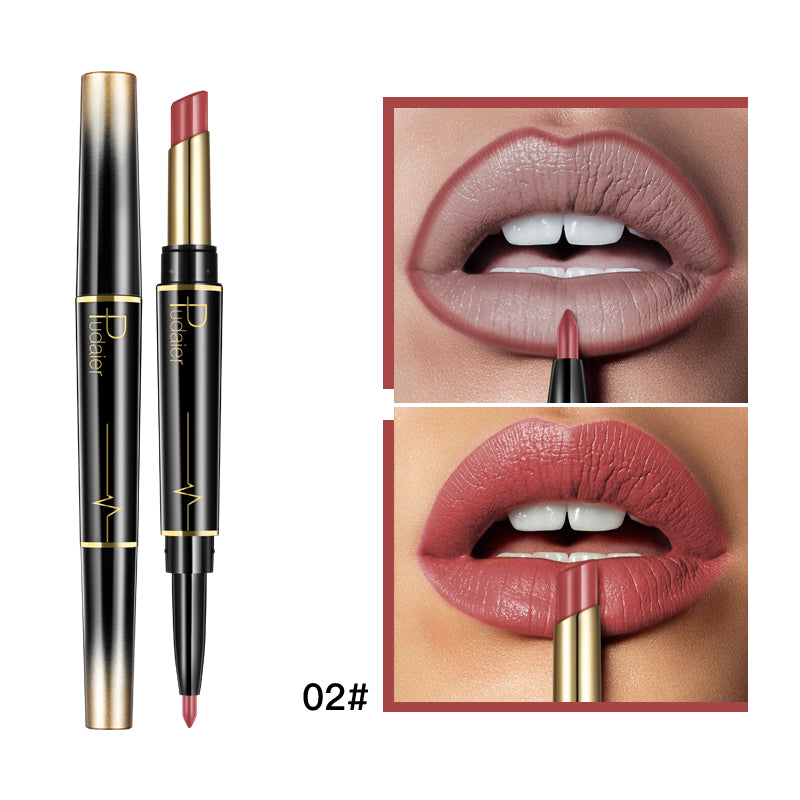 Double Lipstick Lip Liner – 2-in-1 Lip Color Tool
