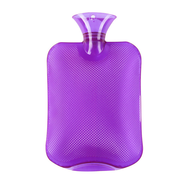 Silicone Rubber Water-Filled Hot Water Bottle Plastic PVC Hot Water Bottle