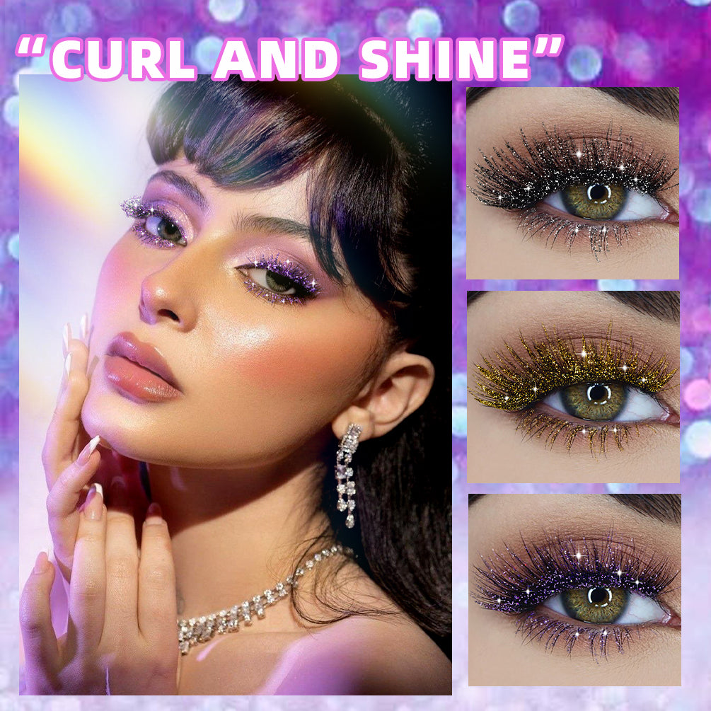 Violet Glitter Lash Mascara – Waterproof Shine
