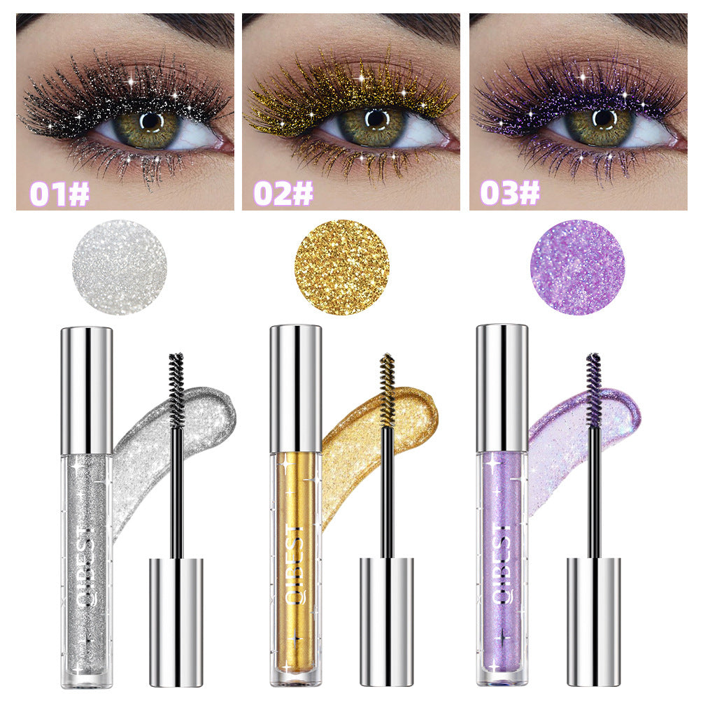 Violet Glitter Lash Mascara – Waterproof Shine