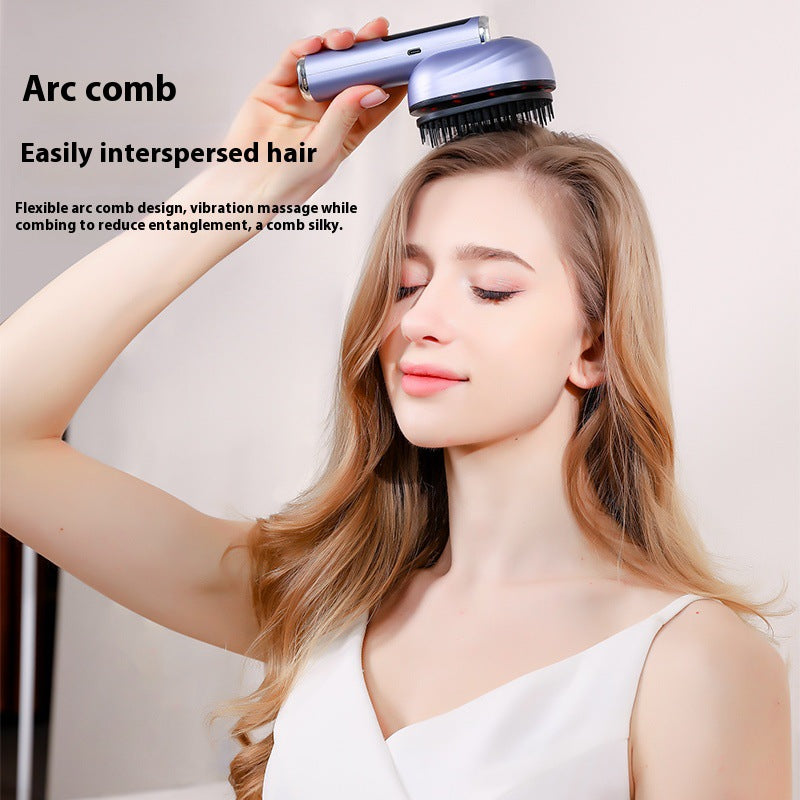 Electric Scalp Massager Comb – Hair Growth Brush