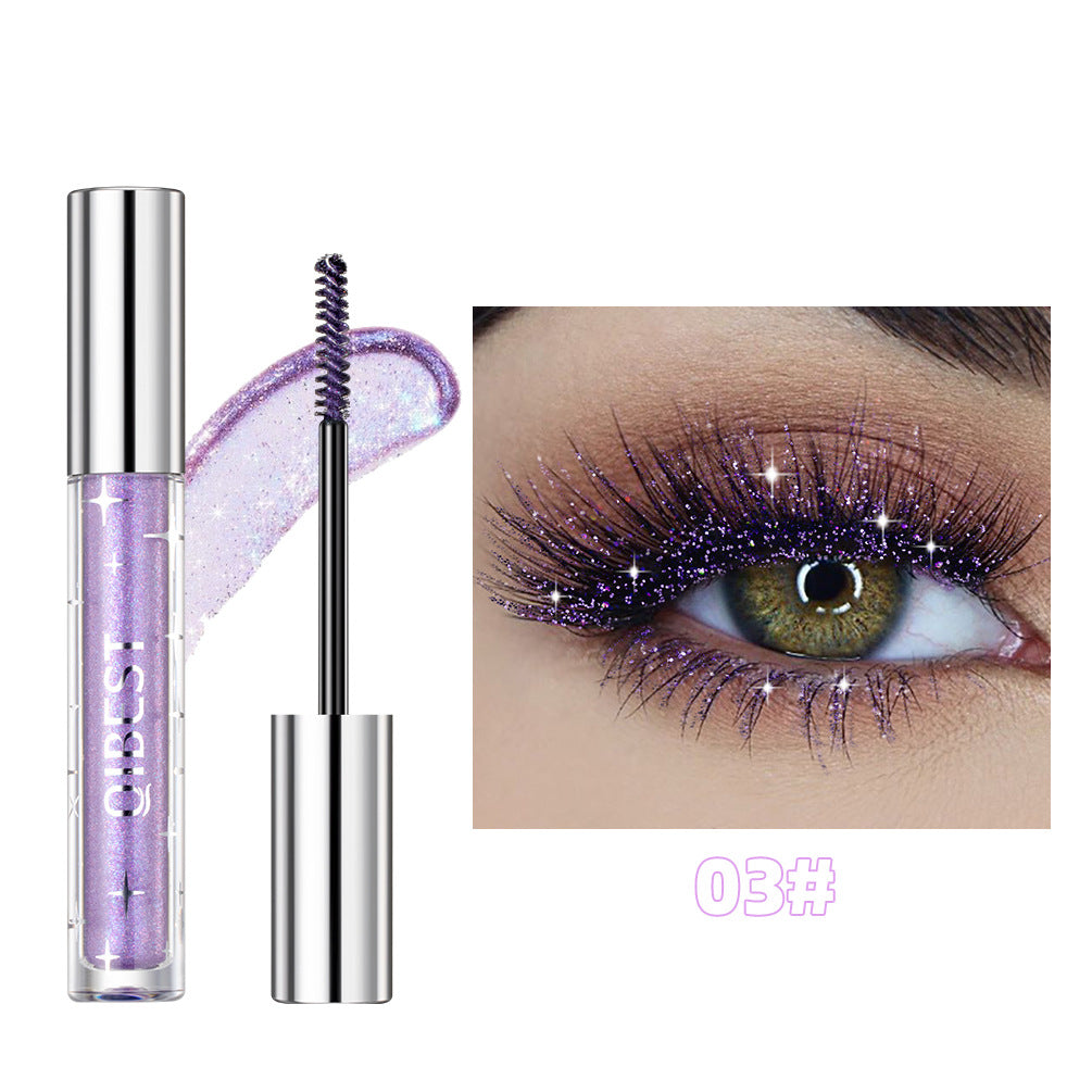Violet Glitter Lash Mascara – Waterproof Shine