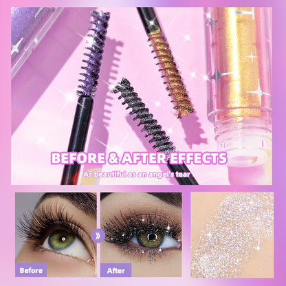 Violet Glitter Lash Mascara – Waterproof Shine