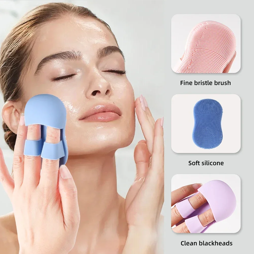 Face Scrubber – Silicone Mini Facial Brush Set