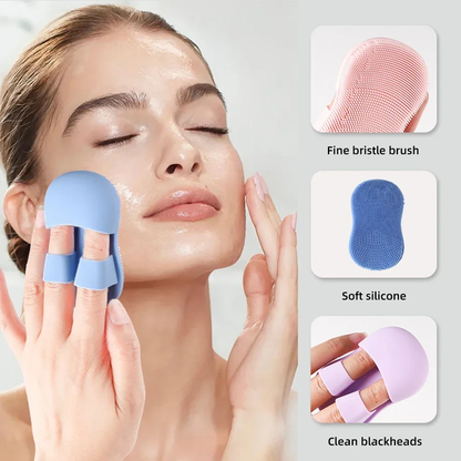 Face Scrubber – Silicone Mini Facial Brush Set